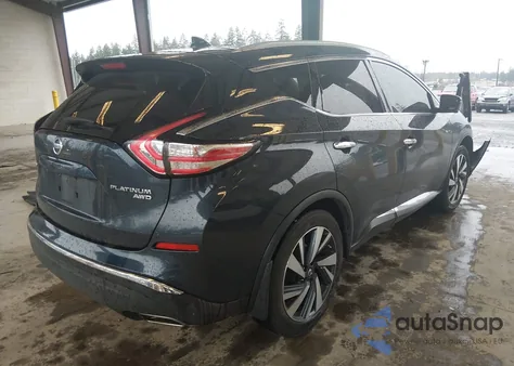 2018 Nissan Murano Platinum из США, поврежденный, VIN 5N1AZ2MH4JN103007